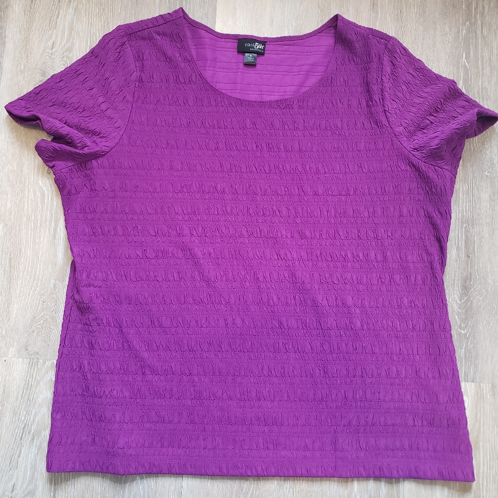 East 5th Women's XL Stretch Short Sleeve Top